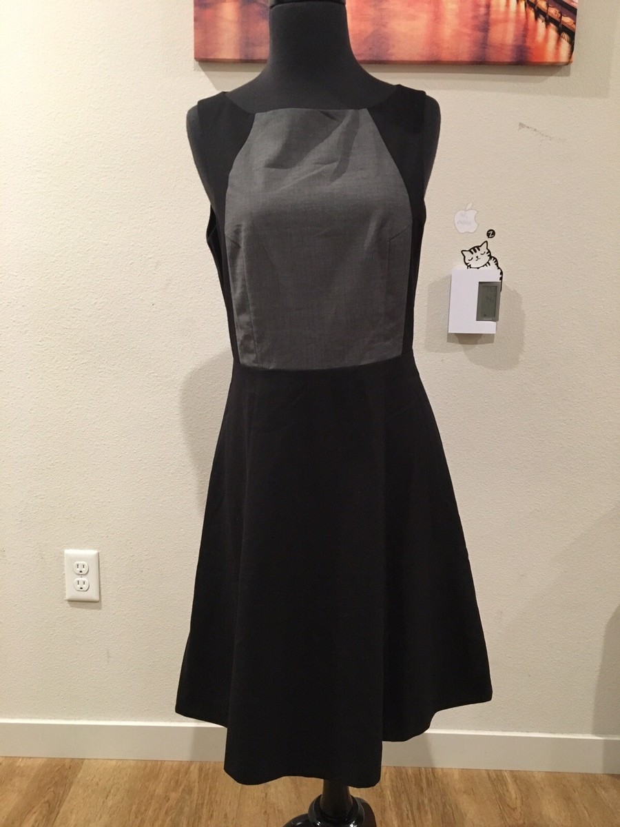 black fitted dress long Apres