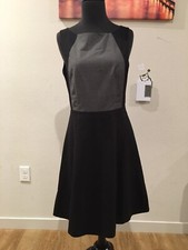 H&M Black And Gray Work Office Dress Size 8