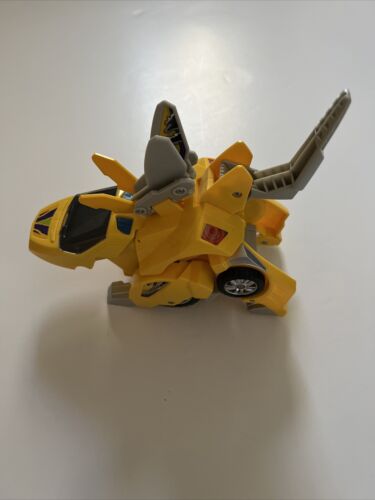 VTech VT Switch And Go Dinos Tonn-Yellow Stegosaurus Transforming Car** - Picture 8 of 8