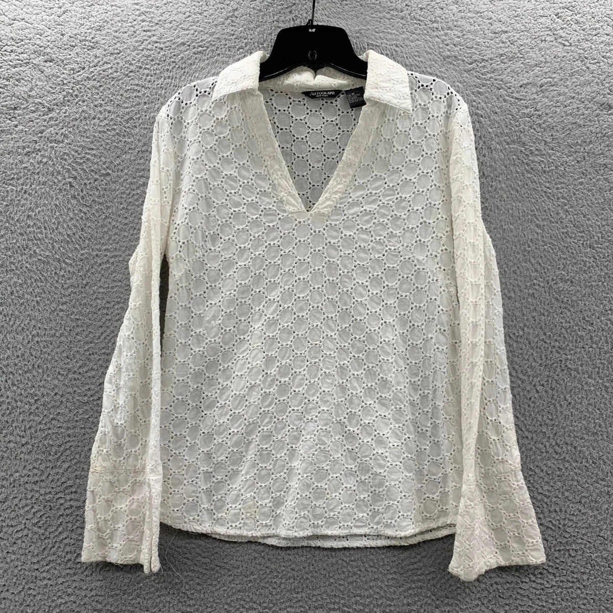 autograph white blouse