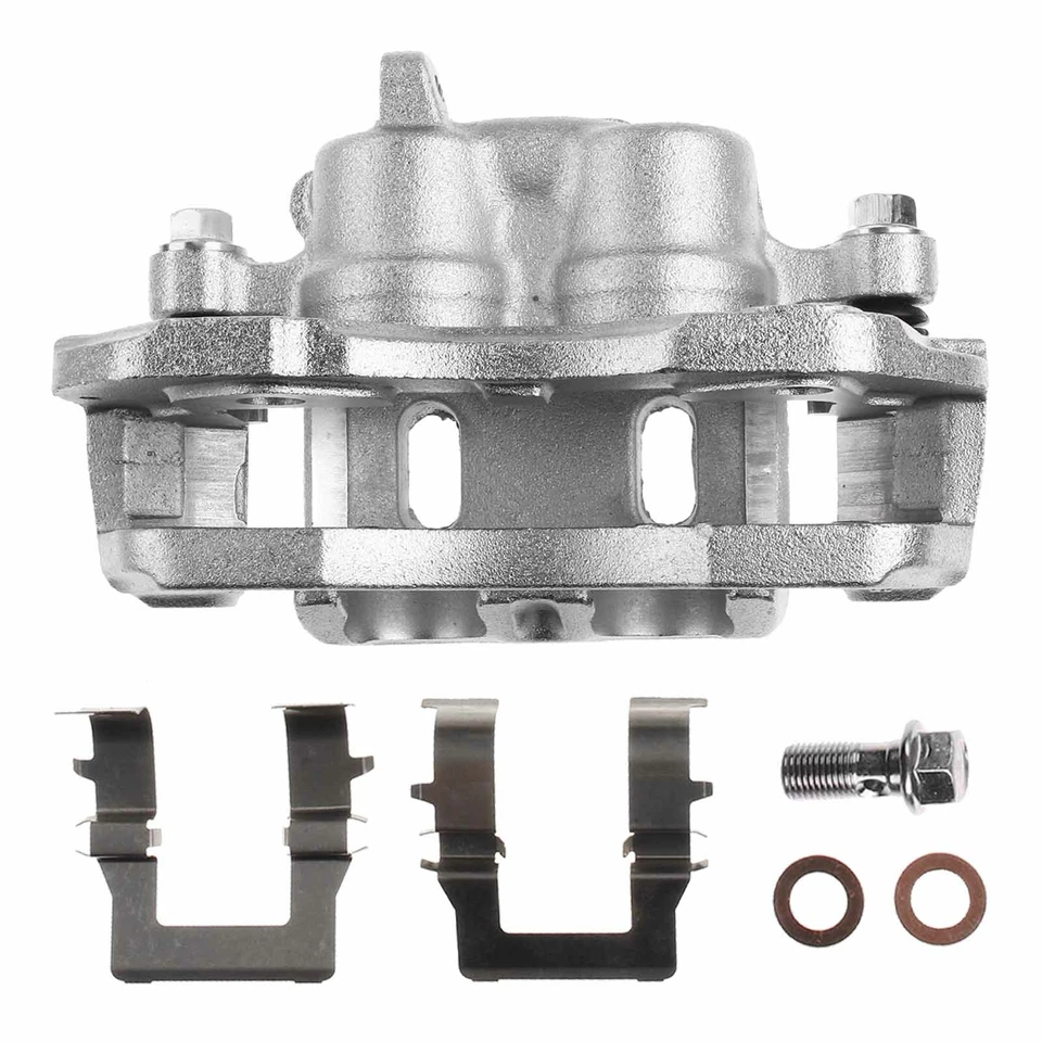 Par de pinzas de freno de disco delanteras con soporte para Mitsubishi Montero Montero Sport Foto 2 de 4