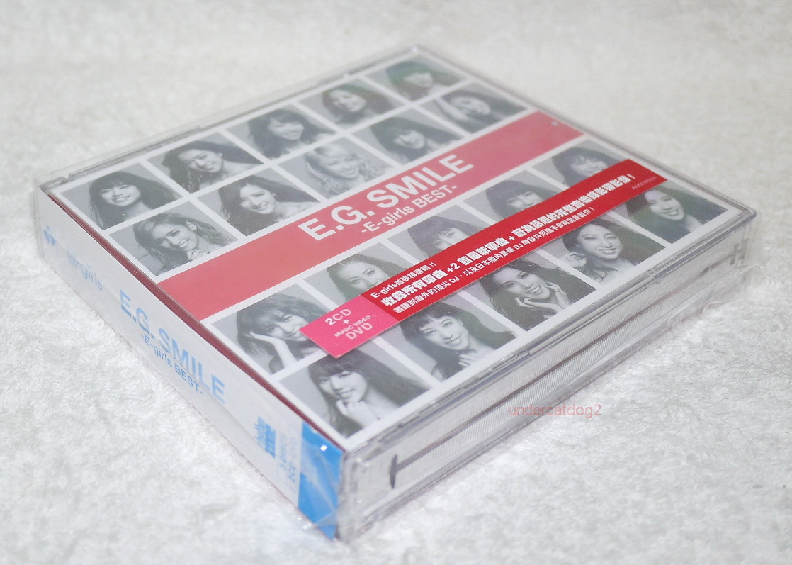 E-Girls E.G. SMILE E-girls BEST Taiwan 2-CD+DVD | eBay