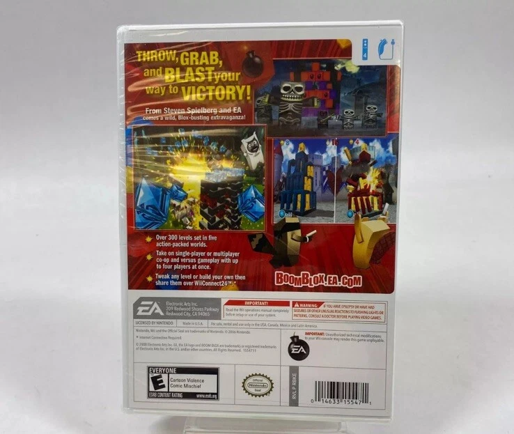 Boom Blox (Nintendo Wii, 2008) BRAND NEW - Image 2 of 2