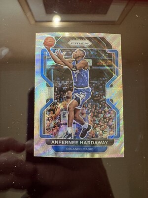 Anfernee Hardaway  2021-22 Panini Prizm Silver Wave Prizm #294 Orlando Magic
