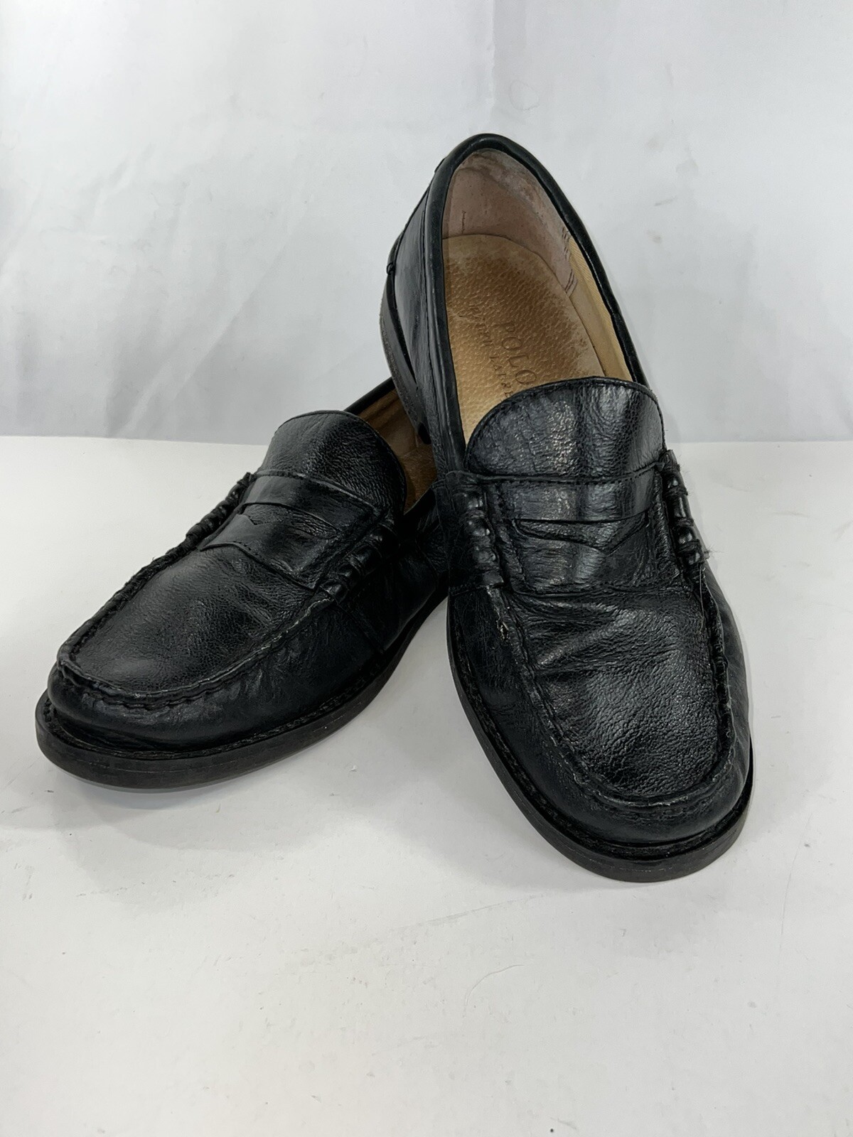 Polo Ralph Lauren Casual Penny Loafer Leather Slip On… Gem