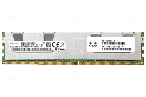 15-104063-01 CISCO DDR4 64GB 4DRX4 PC4-19200 2400MHZ LRDIMM - Picture 2 of 7