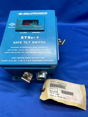 Milltronics STSa-1, N4 safe tilt switch, Item# 94012200
