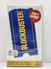 BLOCKBUSTER PARTY GAME - BIG POTATO GAMES - MOVIE TRIVIA - OPENED, NOT USED
