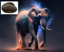 Elephant Spirit Pearl a Mythological Stone got from Naga Cave