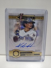 2021 Topps Five Star Keston Hiura On Card Auto Fsa-khp Brewers Mint