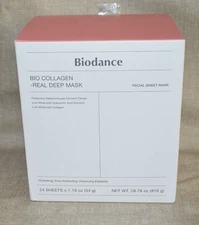 NEW Biodance Bio-Collagen Real Deep Mask,24-pack Hydrating Overnight Mask