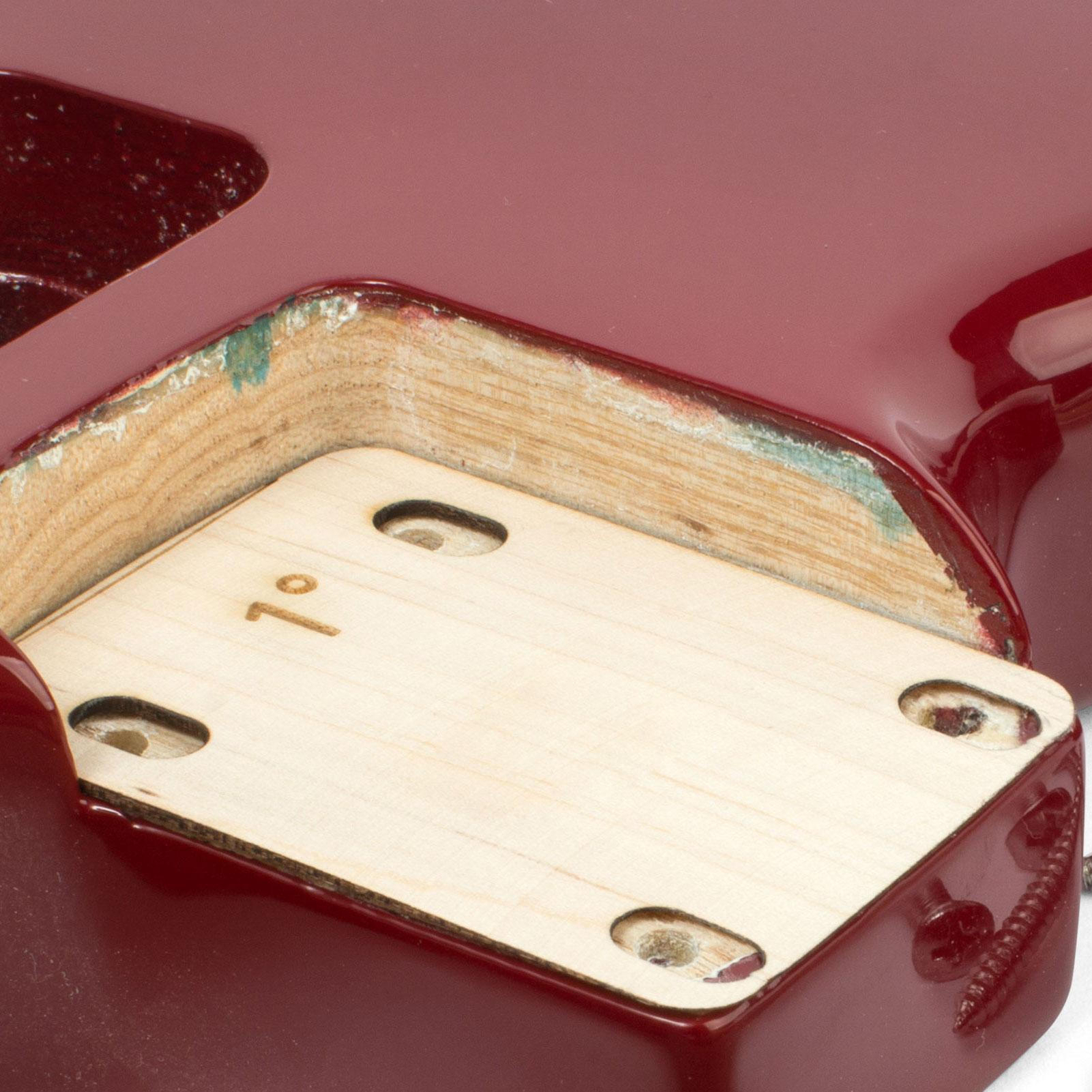 3Pcs Wooden Guitar Neck Shims .25/.5/1 Degree Neck Gasket For Guitar And Bass 