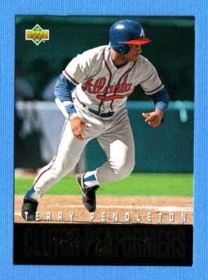 1993 Upper Deck Clutch Performers #R16 Terry Pendleton Atlanta Braves