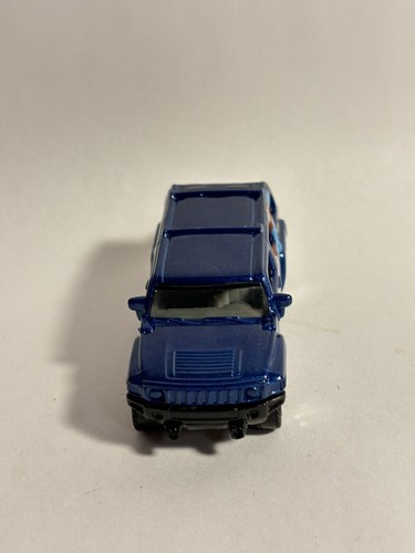 2004 Matchbox Hummer H3 Metallic Blue Truck #28 Holst rare original - Picture 2 of 5