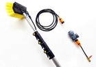 13ft Window Cleaning Pole Hose Fed Window Cleaner Equipment Extendable Brush Kit