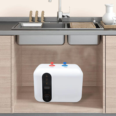 10L Instant Electric Hot Water Heater Shower Under Sink Mini-Tank Storage  RV NEW - Main Image