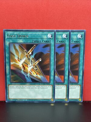 3X Cost Down - MAZE-EN055 - Yugioh 1st Edition Rare NM or Better | eBay 3X Cost Down - MAZE-EN055 - Yugioh 1st Edition Rare NM or Better | eBay