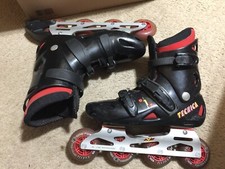Tecnica Crosstech 1 in-line Skates 78mm AVS Carbon core MADE-IN-ITALY size 9.5