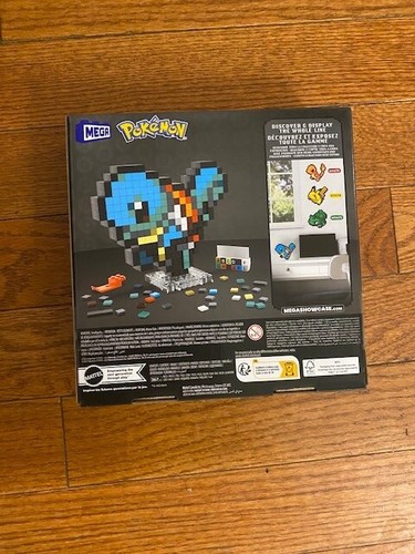 MEGA BLOKS Pixel art SQUIRTLE 367 pezzi POKEMON NUOVO - Foto 2 di 2