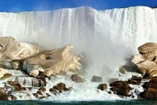 NIAGARA FALLS *2X3 FRIDGE MAGNET* WATERFALLS GORGE CANADA AMERICA HORSESHOE USA
