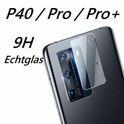 Für Huawei P40 Pro Plus Kamera Schutz 9H Echtglas Folie Panzerfolie Linse Glas