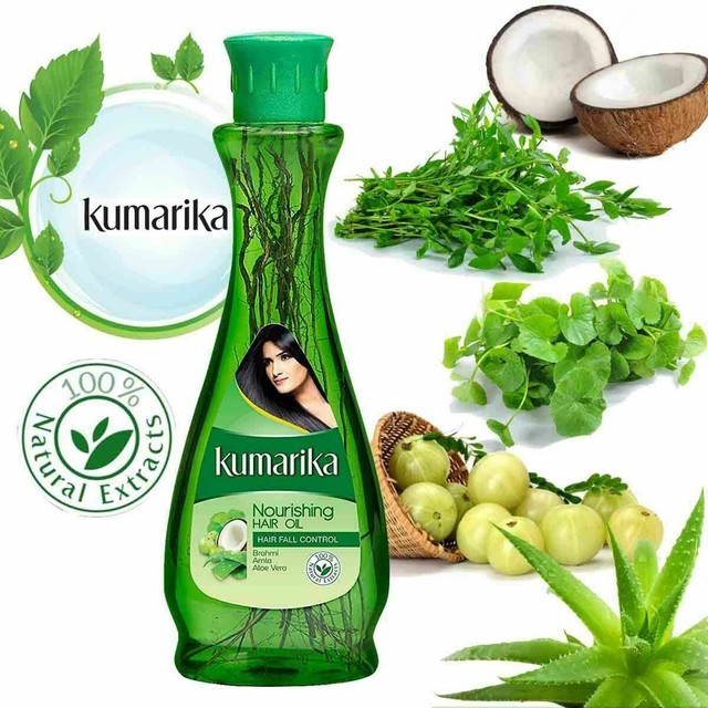 Kumarika Nourishing Hair Fall Control Oil 100 Natural Ayurveda Mix Herbs 100ml for sale online