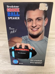 brookstone gronk ball speaker