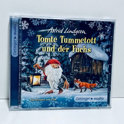 CD Hörspiel - Tomte Tummetott und der Fuchs - Astrid Lindgren - GUT   #3981