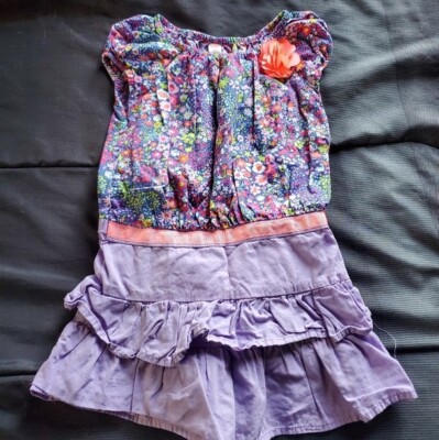 open lace back dress Shades of Purple Flutter Dress