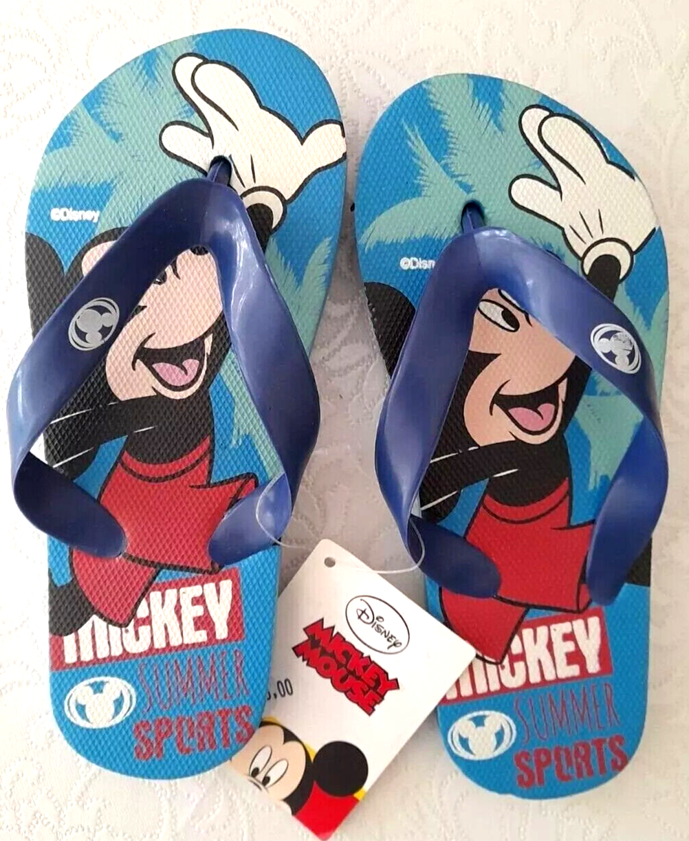Sandals Slippers Flip Flops Sea Pool Child Mickey Mouse 30-image