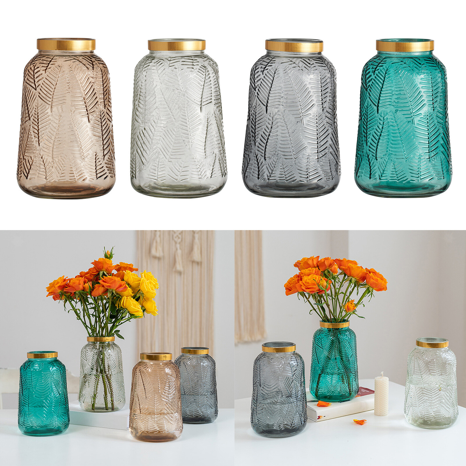 Nordic Flower Vase Table Dried Flower, Flower Arrangement Living Room Wedding