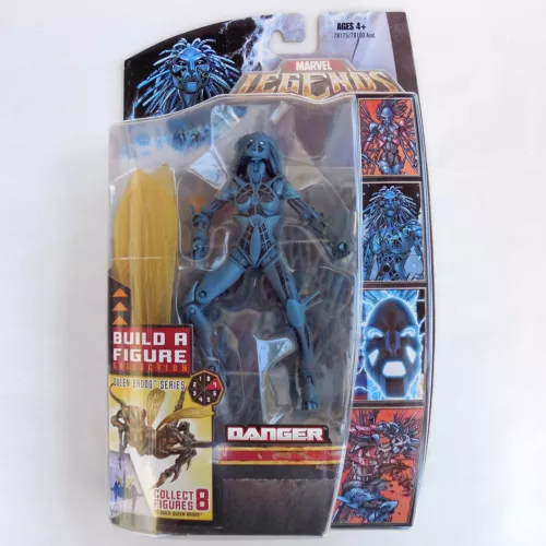 Figura de acción Marvel Legends Danger NUEVA Queen Brood Wave serie BAF 2007 LEER