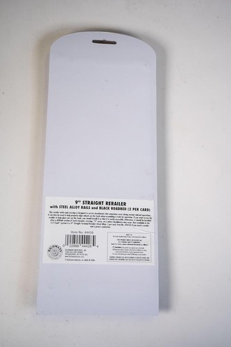 Trains - Snap-Fit E-Z TRACK 9” STRAIGHT RERAILER (2/Card) - STEEL ALLOY Rail Wi - Picture 4 of 8