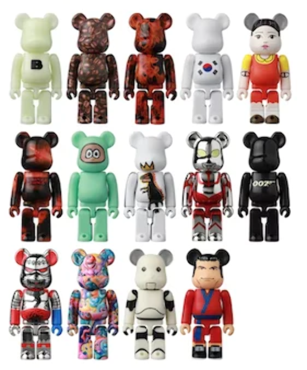 Medicom Toy 100% Bearbrick - Series 44 Be@rbrick Bear Brick | eBay