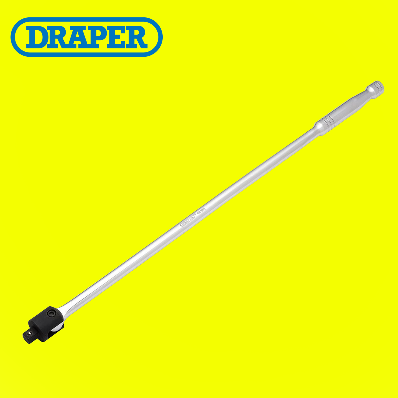 Draper Breaker Bar, 1/2" Sq. Dr., 600mm - 24278 - Chrome Vanadium Steel - Image 4