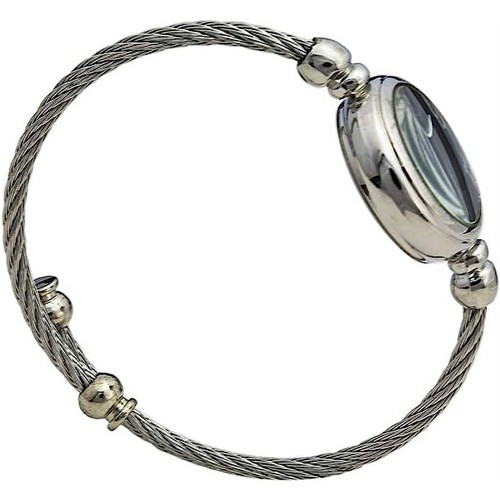 Reloj Brazalete Pequeño Alambre Caja 23mm Cuarzo Mujer Blekon Collections - Imagen 16 de 20