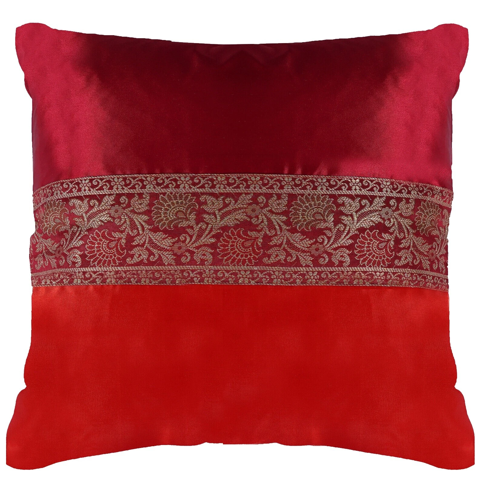 Handmade Striped 100% Silk Home Décor Pillows