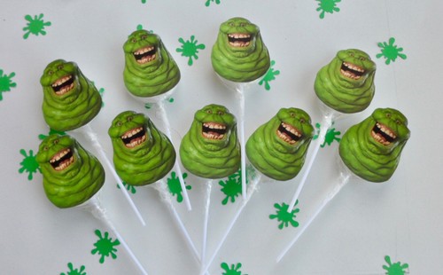 Ghostbusters Slime, LOLLIPOPS Party favors,Supplies / Birthday SET OF 10 - Picture 5 of 5