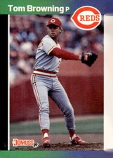 1989 Donruss #71a Tom Browning