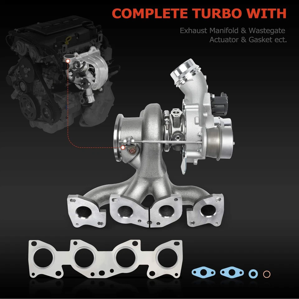 Turbocompresor para Volvo S60 S90 V60 V90 XC60 XC90 V90 Cross Country B03G Foto 3 de 4