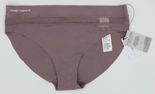 NWT Calvin Klein QF6048 "Perfectly Fit Flex" Nylon Laser Bikini, Mauve 210 