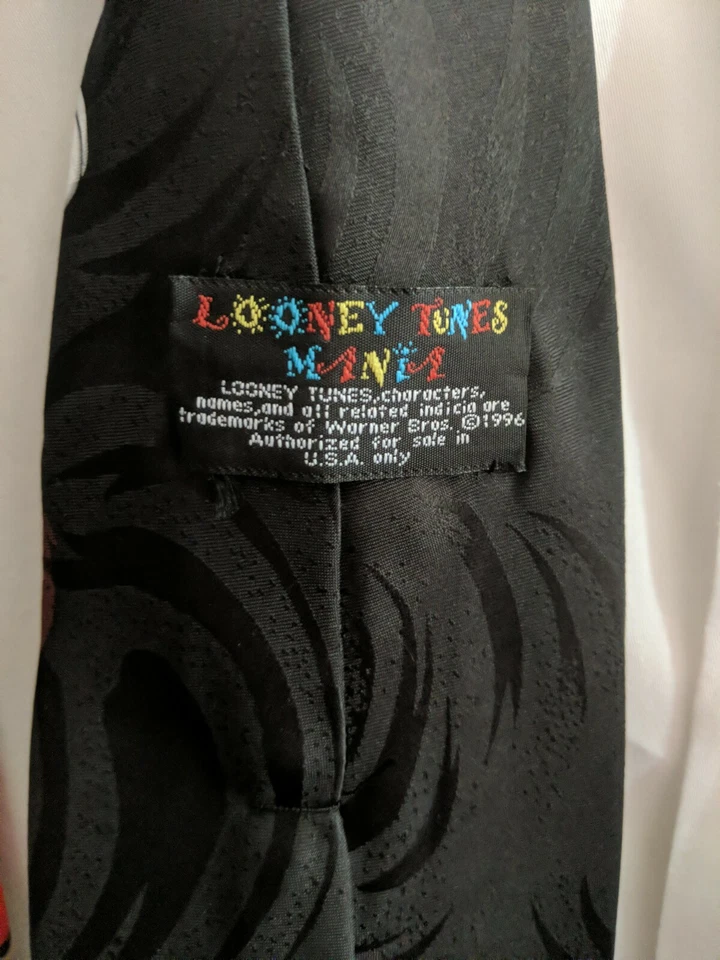 Colección de estampillas y corbatas de manía Looney Tunes 96 y 97 para hombre Foto 3 de 3