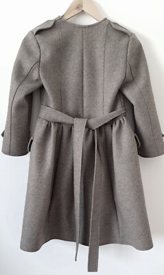 Miu Miu Coat Wool Warm Gray Waistcoat size 42 IT | eBay