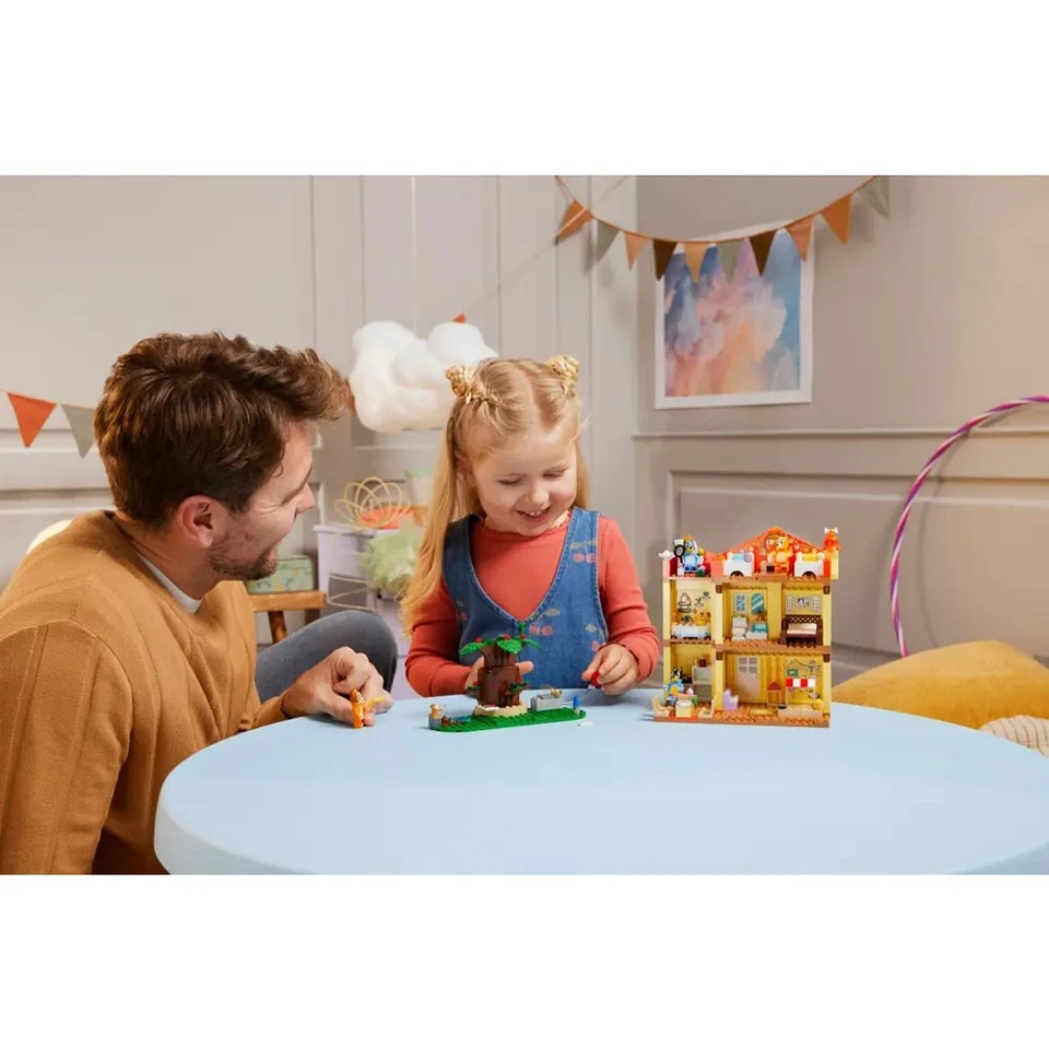 LEGO Bluey's Family House Playhouse Juego Completo 382 Piezas (11203) Foto 2 de 4