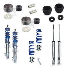 Sport Gewindefahrwerk Domlager vorne hinten Set für VW Up Seat Mii Skoda Citigo