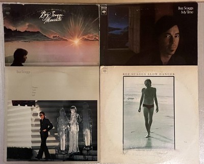 BOZ SCAGGS 4 ALBUMS- SLOW DANCER, MY TIME, DOWN TWO THEN LEFT, MOMENTS