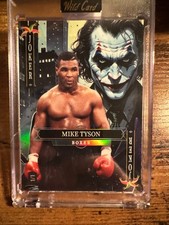 2025 Wild Card Jokers Wild Mike Tyson 1/1 Holo