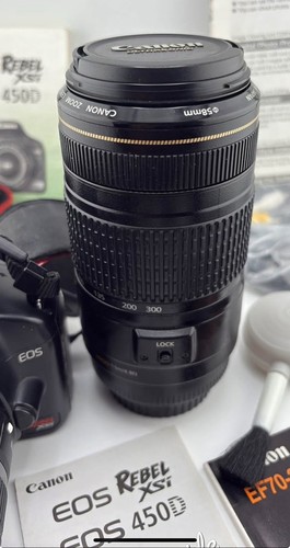 Canon EOS 450 & EF 370 Lens & Accessories & Bag - Picture 3 of 5
