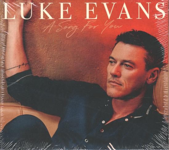 Luke Evans A Song For You CD Europe BMG 2022 in gatefold card sleeve with