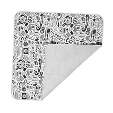 15 in Camera Wrap with Pouch,Lens Protective Wrap,Anti-scratch Graffiti 15 IN